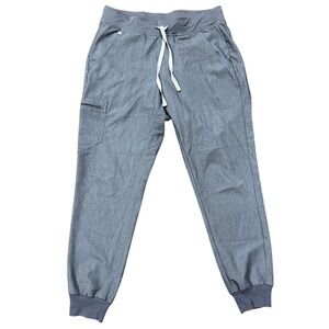 Figs Graphite Gray Zamora Casual Jogger Style Scrub Pants Size Medium